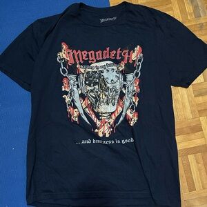 Megadeth Black Graphic Tee for Men